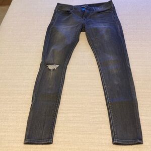 Express Dark Gray Women's Skinny Jeans